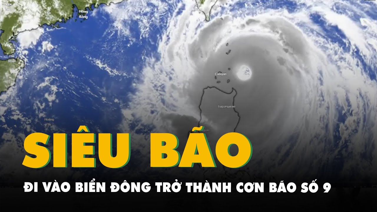 Dự b&aacute;o vị tr&iacute; v&agrave; hướng di chuyển si&ecirc;u b&atilde;o Ragasa, đi v&agrave;o Biển Đ&ocirc;ng trở th&agrave;nh cơn b&atilde;o số 9