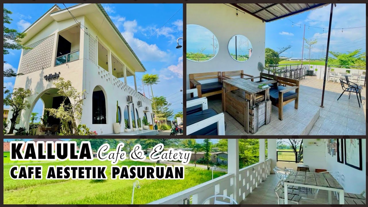 HIDDEN GEM !!! Baru Tau ada Cafe Senyaman ini di Pasuruan || KALLULA CAFE, CAFE TENGAH SAWAH KEJAYAN