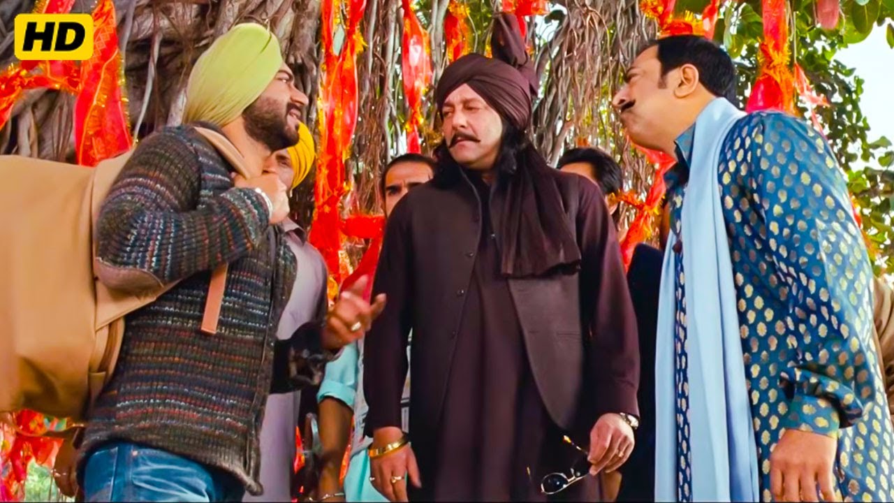 क्यों अजय देवगन ने नारियल मार कर तोड़ दिया संजय दत्त का सर? | Son of Sardaar | Super Hit Movie Scene