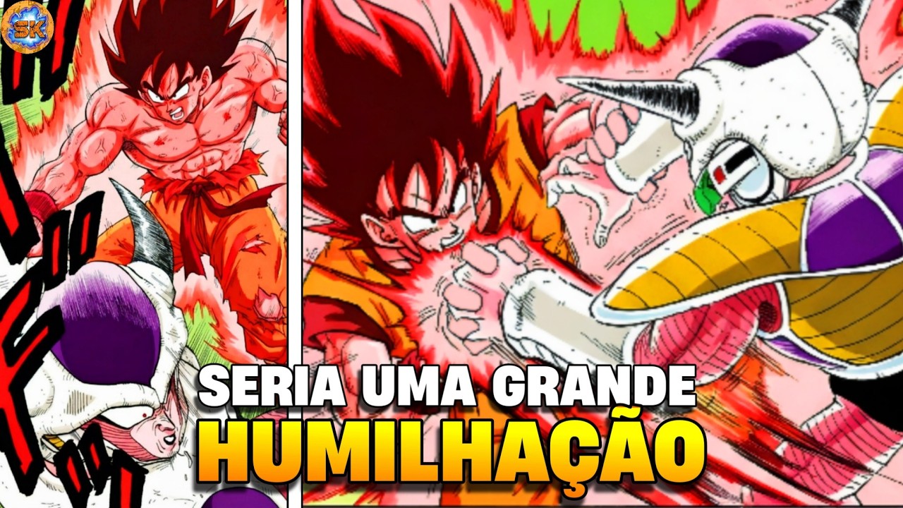 E SE GOKU TIVESSE ENFRENTADO FREEZA DESDE A PRIMEIRA FORMA?