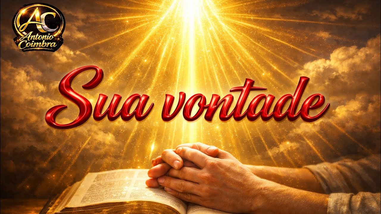 🎶 SUA VONTADE -  Entrega à vontade soberana de Deus. 