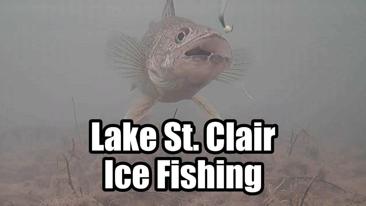 Ice Fishing Lake St. Clair 2026