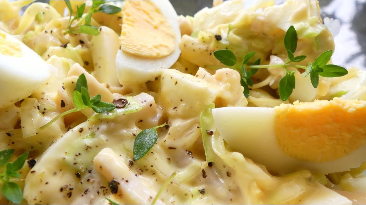 Sałatka ze szparagami (Aspergesalade)