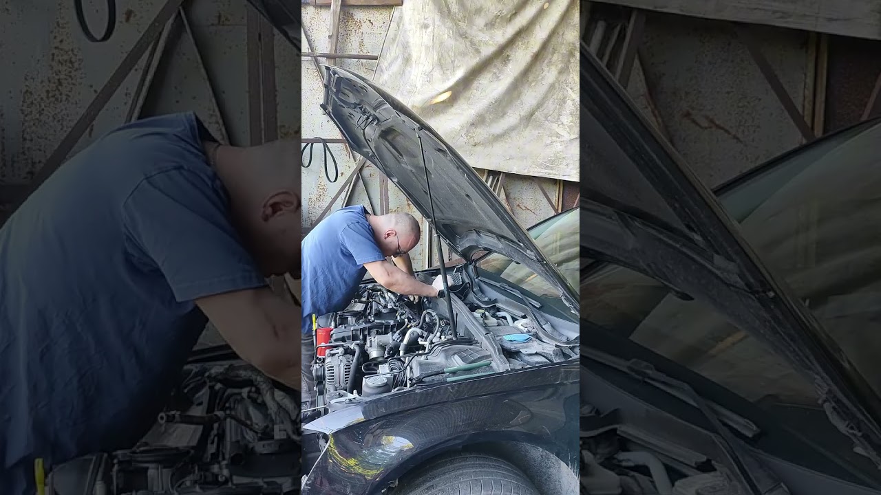 S01E03 Wyciąganie i rozbiórka silnika audi A4B8 2 0 TFSI CDNC