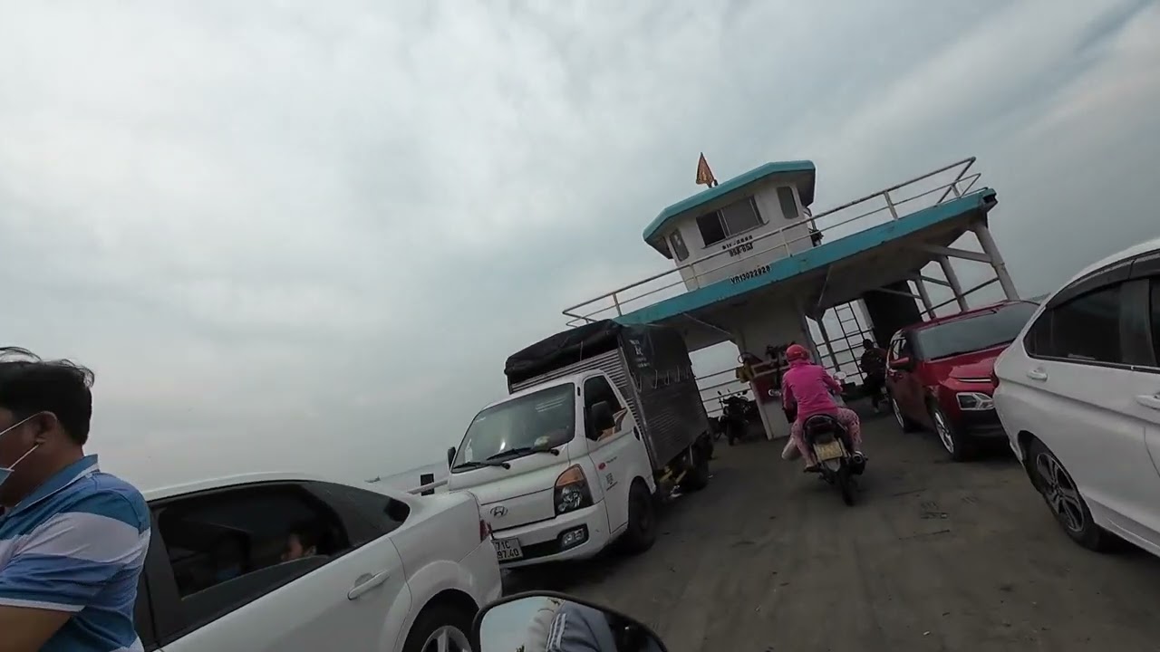 Đi biển Ba Động - Trà Vinh bằng đường siêu chill - đi qua các nhánh sông Cửu Long