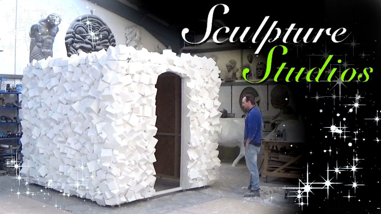 Giant Sugar Cube Polystyrene / Styrofoam Carving by Sculpture Studios