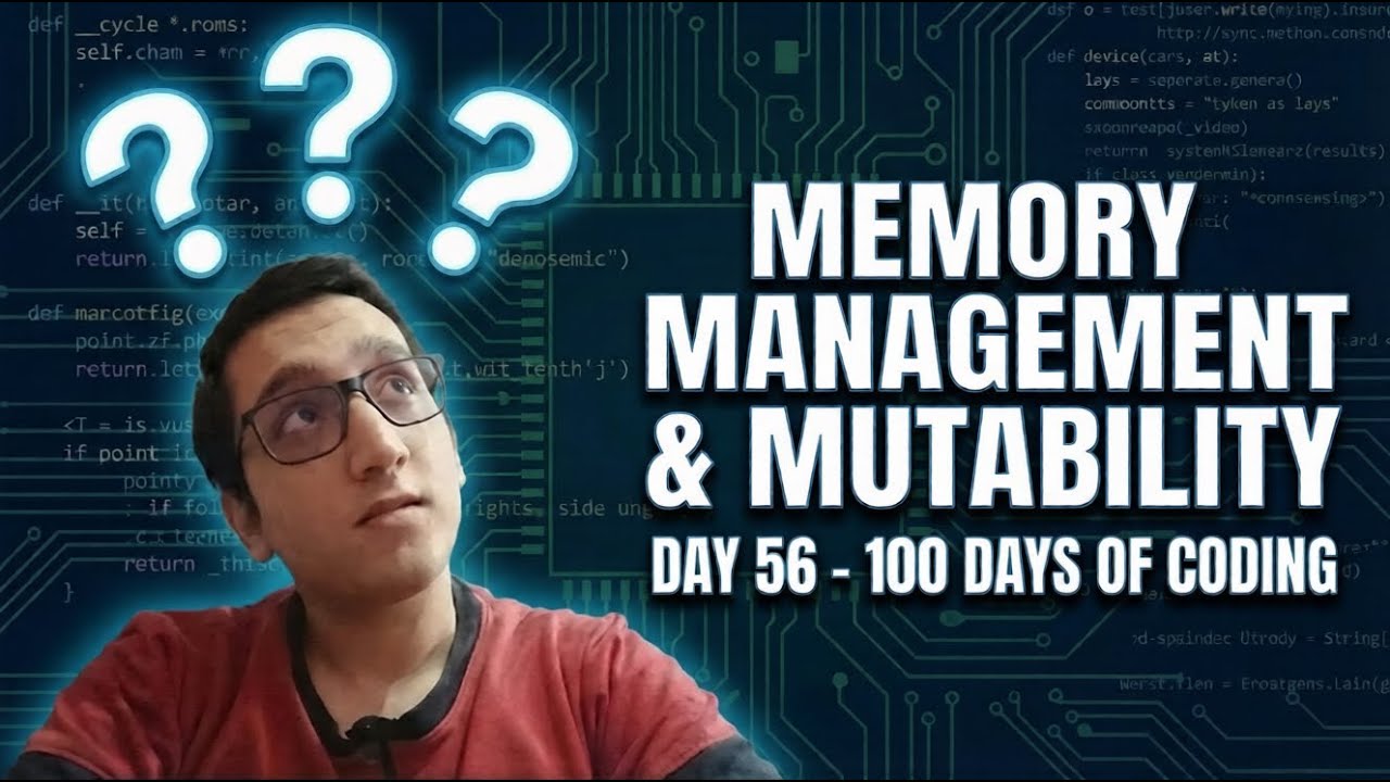 Why Python Behaves Weirdly With Lists 😱 | Memory & Mutability | Day 56