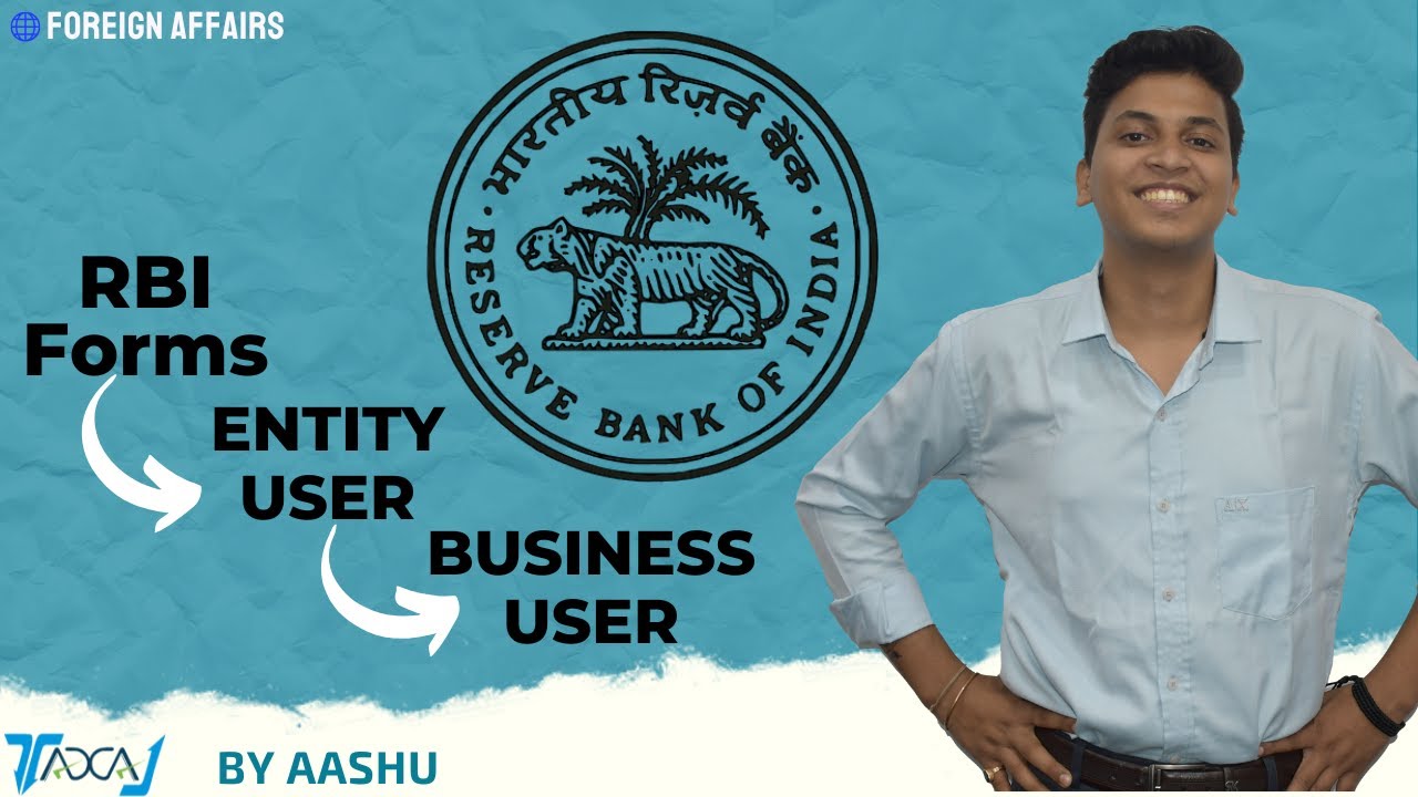 Entity User & Business User Creation Process on Firms Portal RBI | How to File Form FC-GPR & FC-TRS