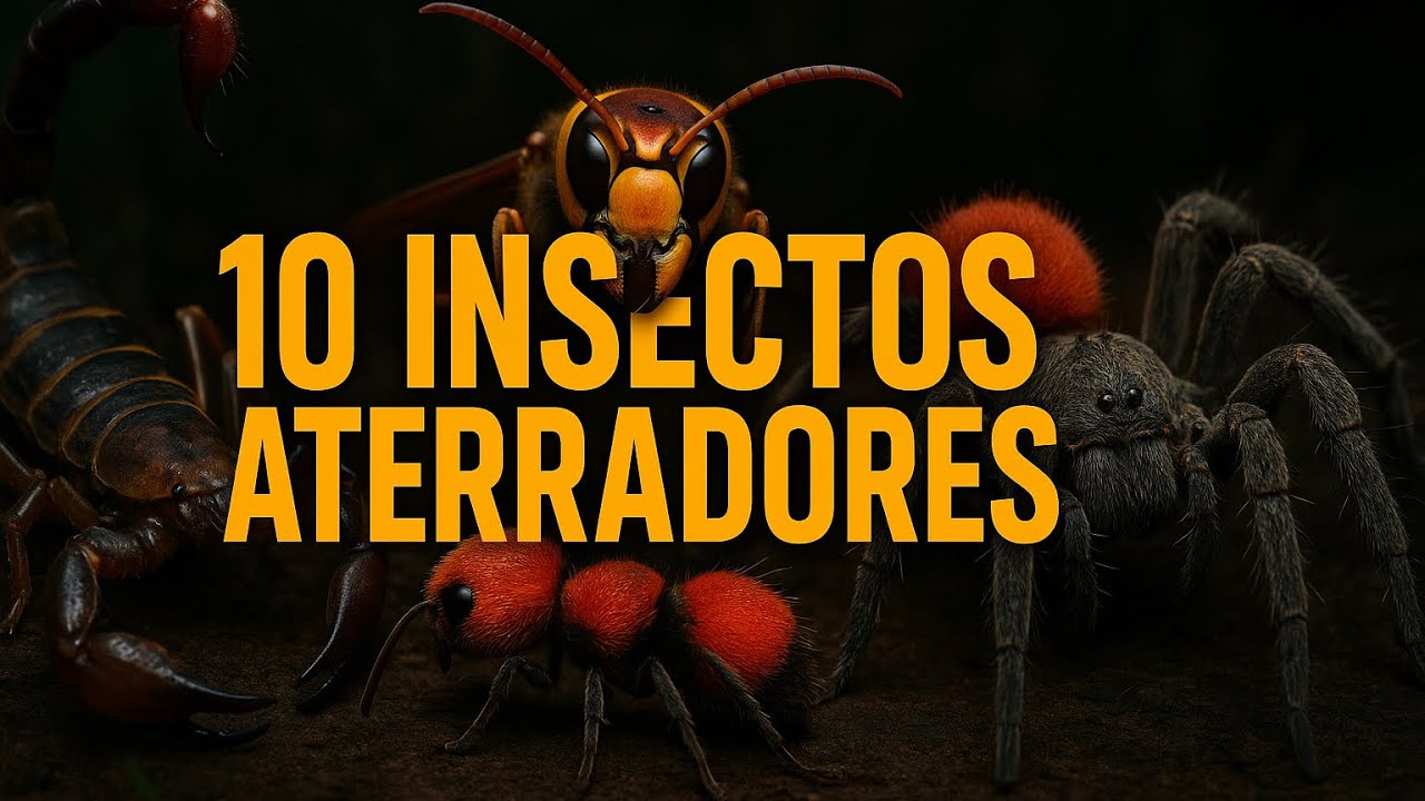 Los 10 Insectos Más Peligrosos del Mundo (El Último Te Va a Helar la Sangre)