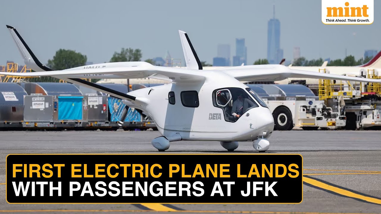 First-Ever Electric Passenger Aircraft Flies From Hamptons to JFK Airport | Watch