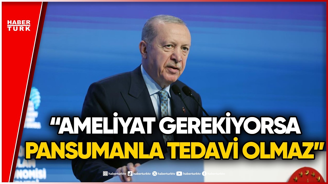 Cumhurbaşkanı Erdoğan'dan K&uuml;resel Finans &Ccedil;ıkışı: 