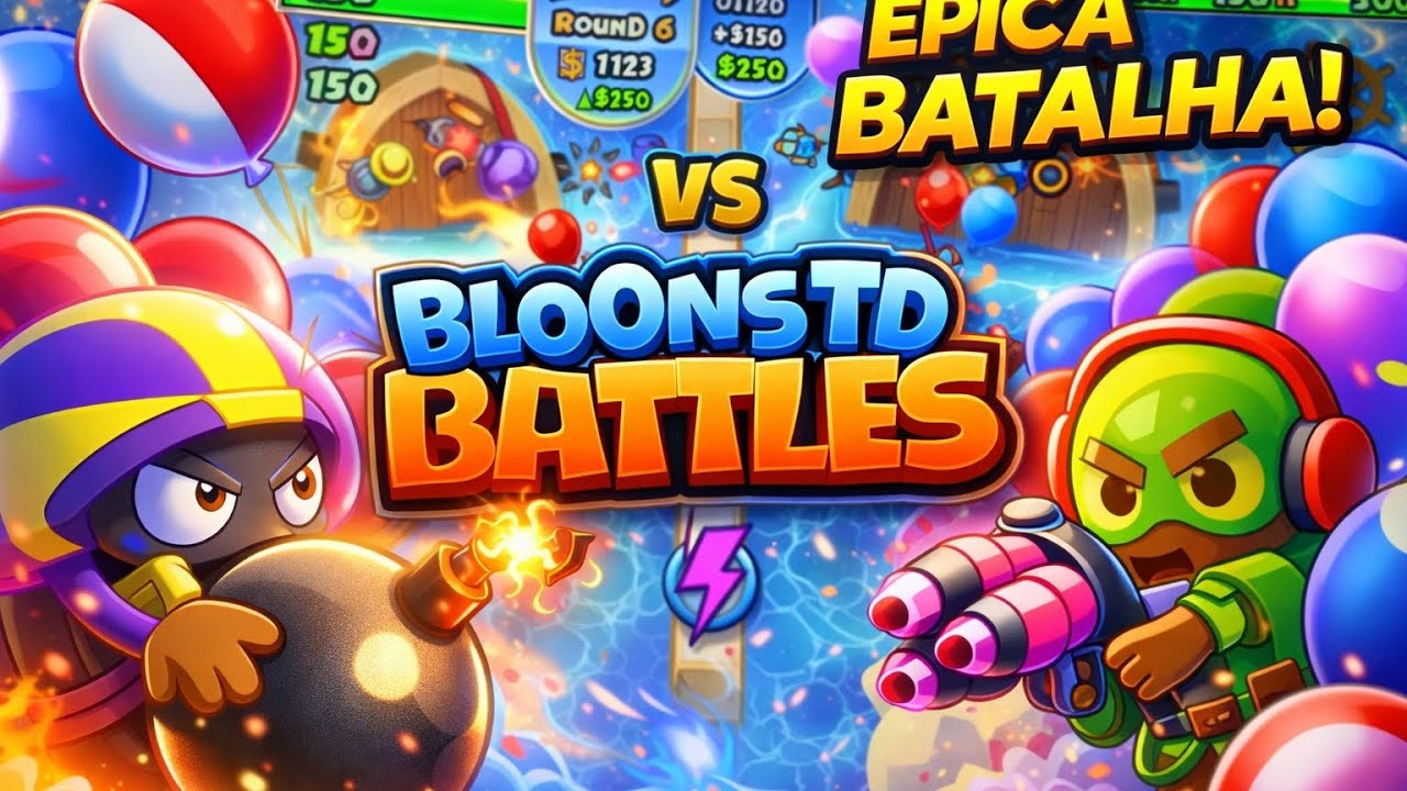 🔥 Duelo intenso no Bloons TD Battles!