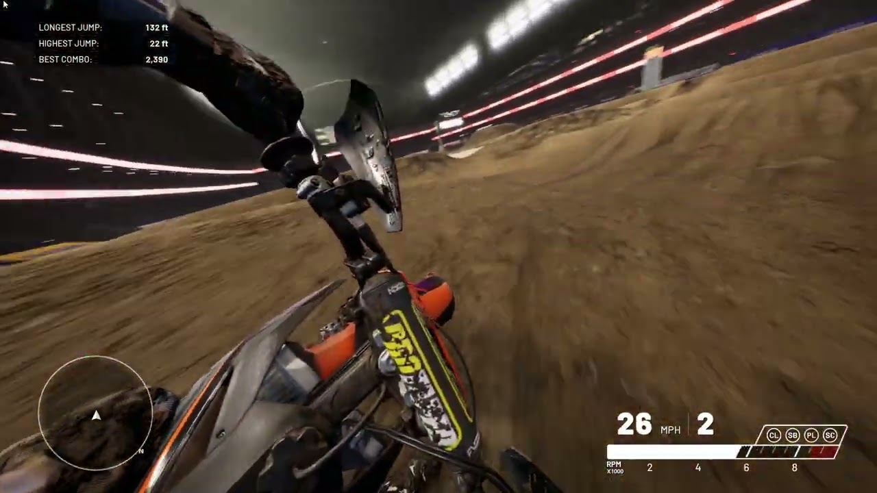 MX vs ATV Legends 1 tour