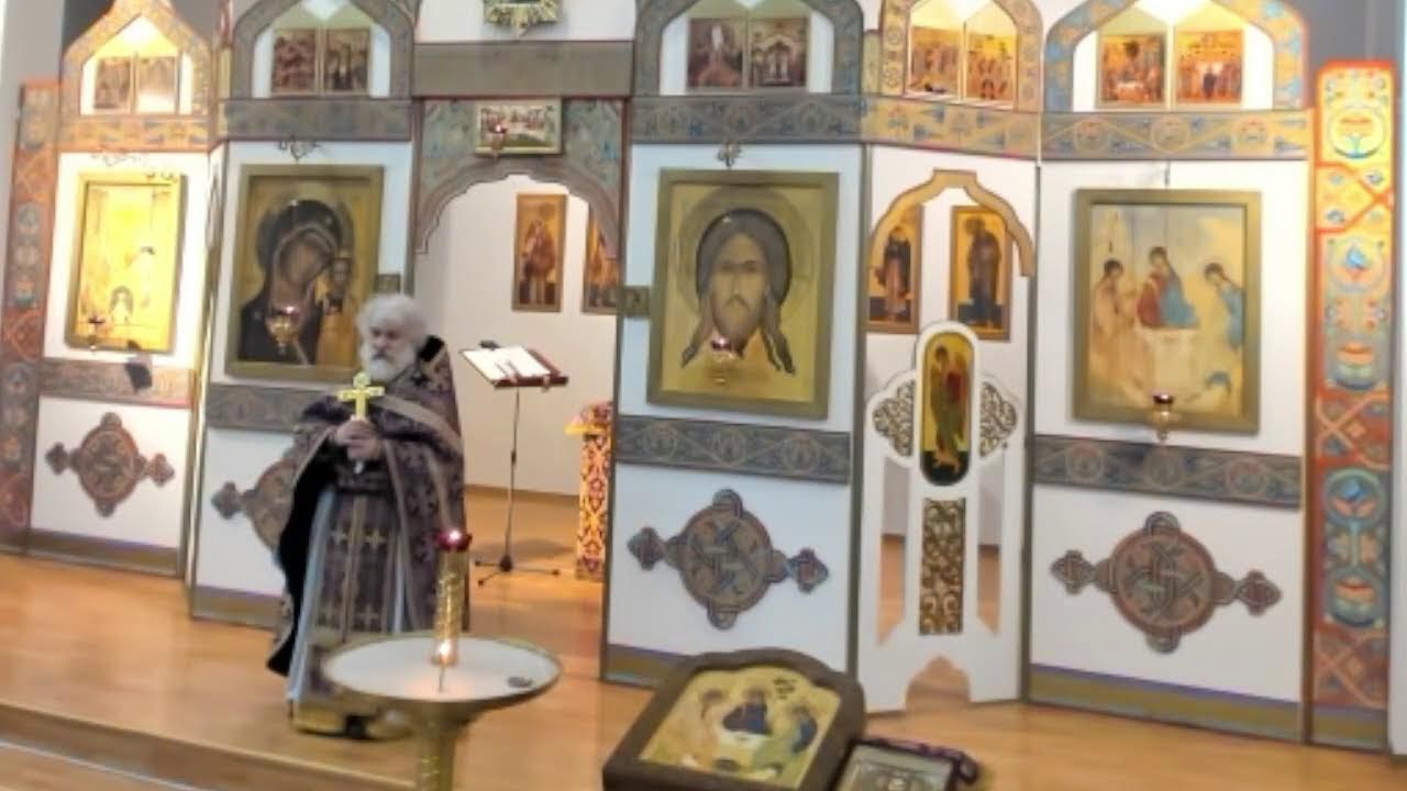 13.03.2026. Седмица 3-я Великого Поста. Литургия Преждеосвященных Даров.