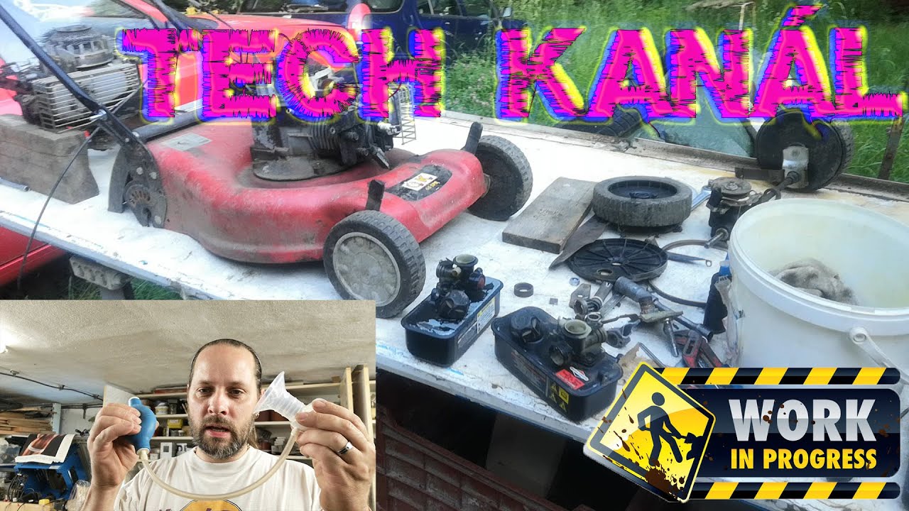 Velká oprava 10 sekaček 6. - já chci výpušťák