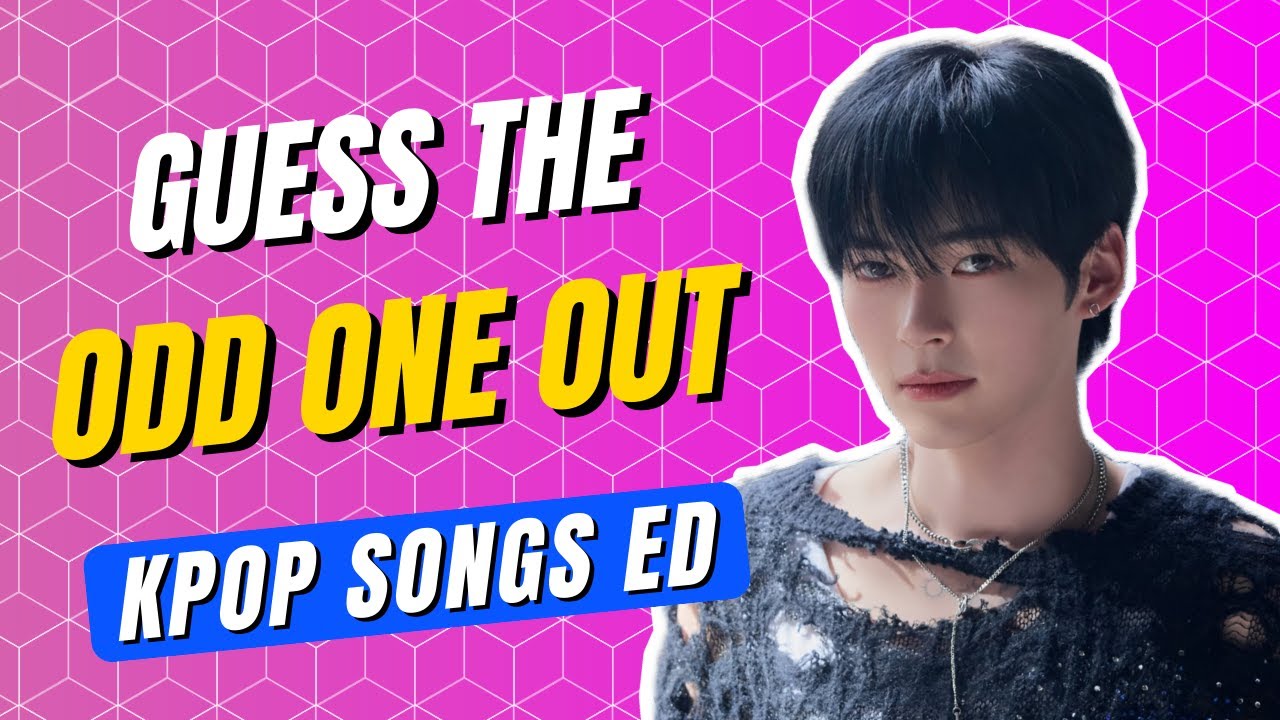 KPOP GAME | GUESS THE ODD ONE OUT (KPOP SONGS EDITION)