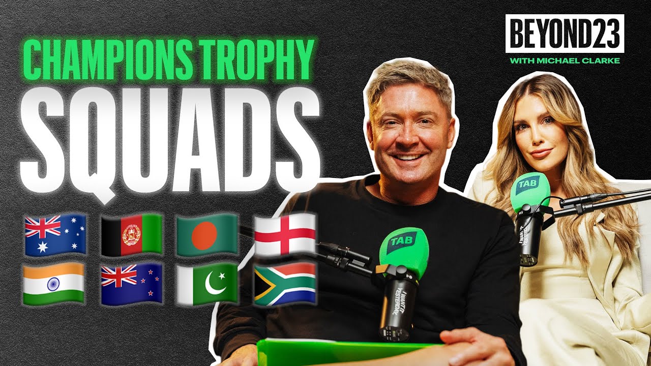 Champions Trophy Squad RANKINGS | Can Pakistan handle the PRESSURE? | Australia in transition