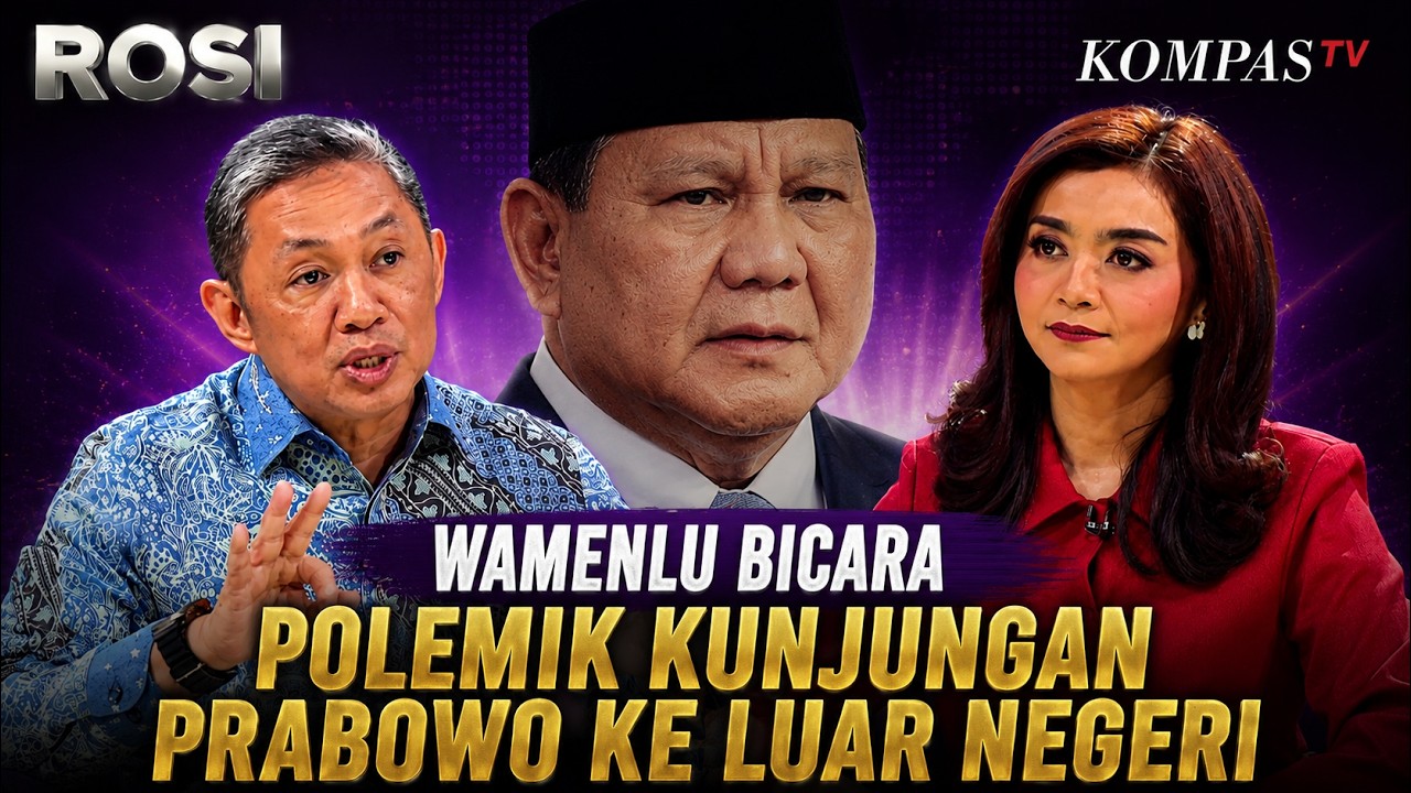 [FULL] Wamenlu Anis Matta Bicara Polemik Kunjungan Prabowo ke Luar Negeri hingga BOP | ROSI