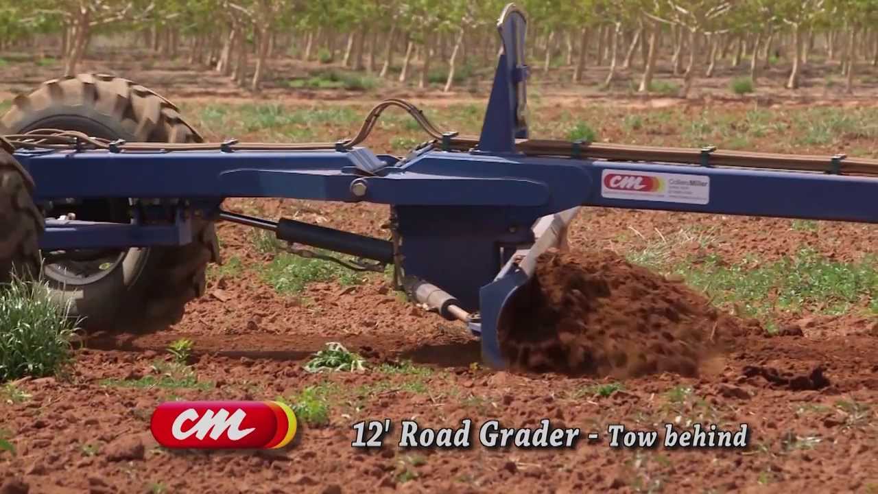 Tow Behind Grader by Collier and Miller Engineering