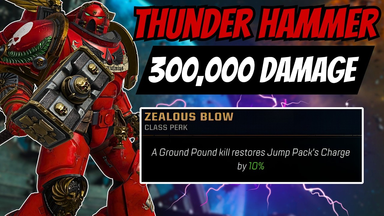 Thunder Hammer is The Single BEST Ground Pound Weapon in Space Marine 2 and Here's Why