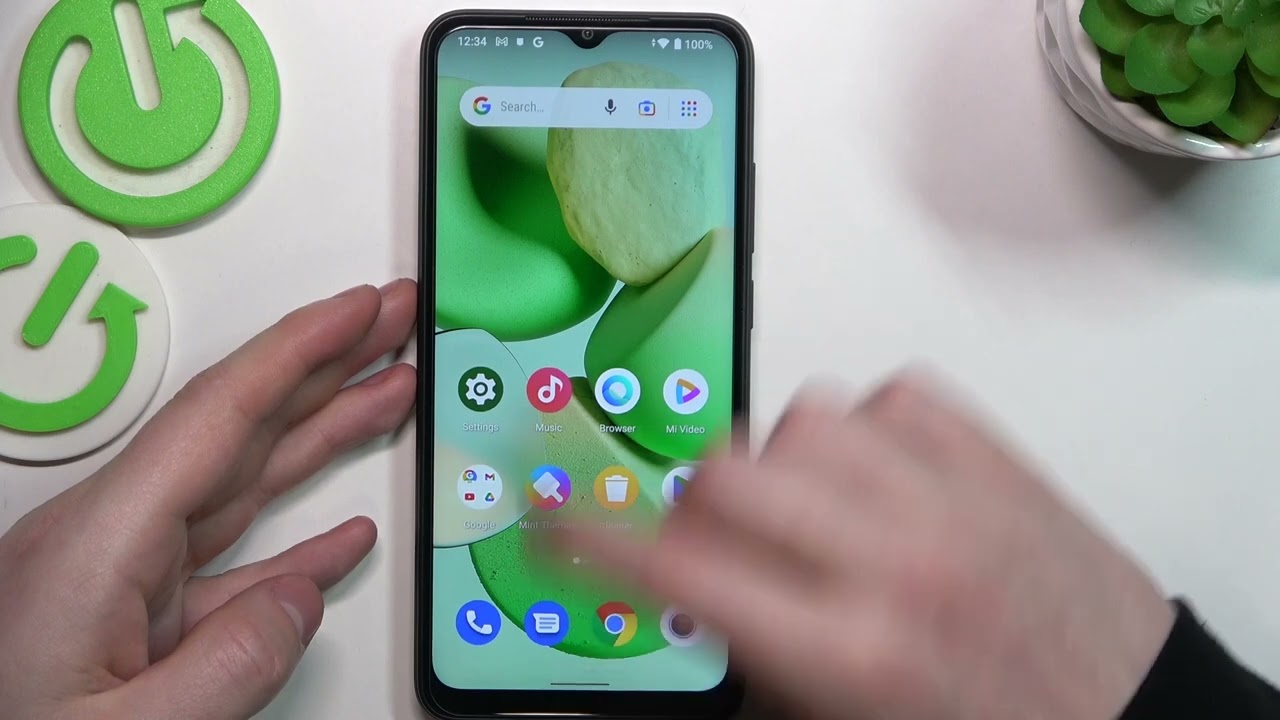 XIAOMI Redmi A1 All Gestures & Motions