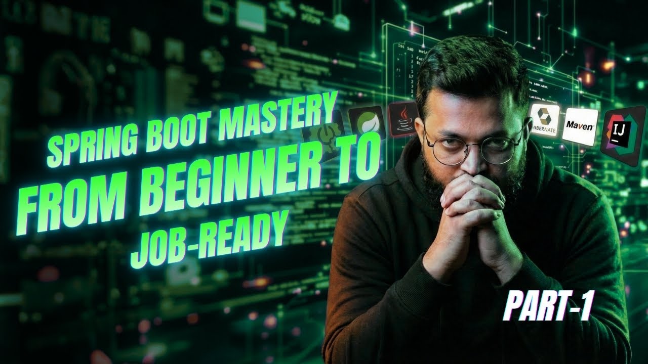 Spring Boot Tutorial for Beginners | Series Part 1 | Java Spring Boot Explained Step-by-Step