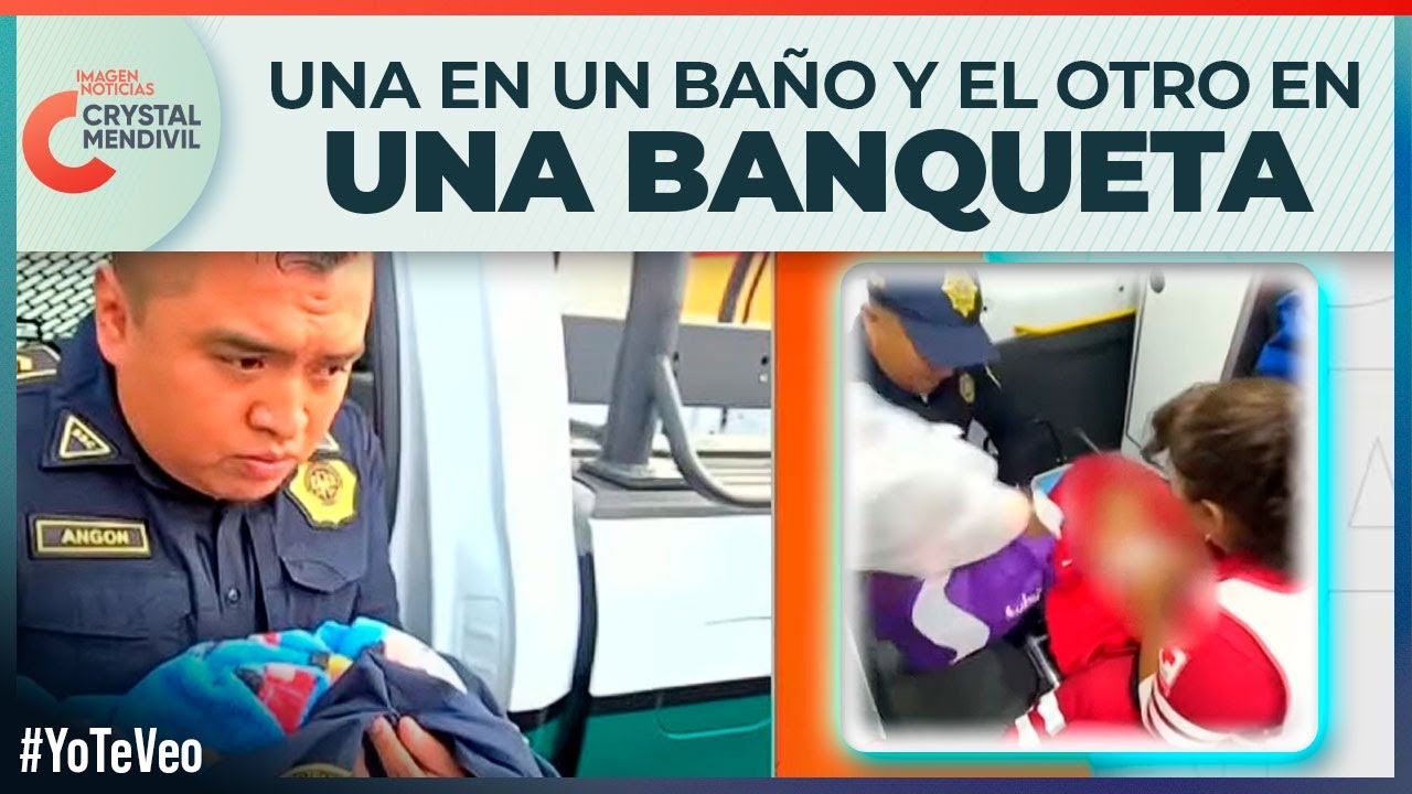 Rescatan a una recién nacida abandonada en el baño del metro de la CDMX | Noticias con Crystal