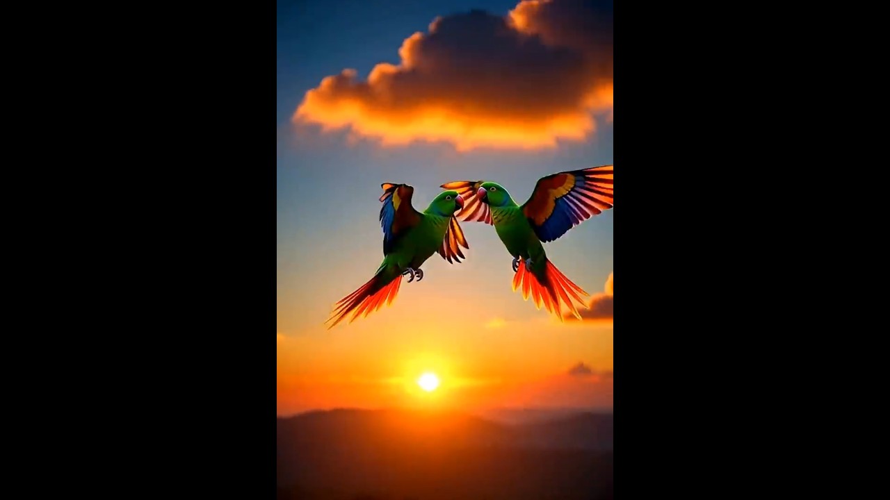 Parrot Love Story 2025 || 