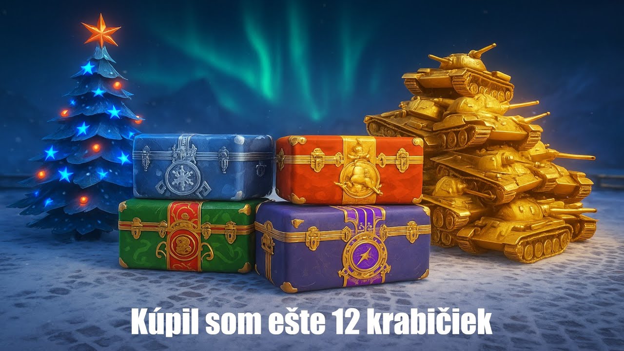 Posledných 12 krabičiek.