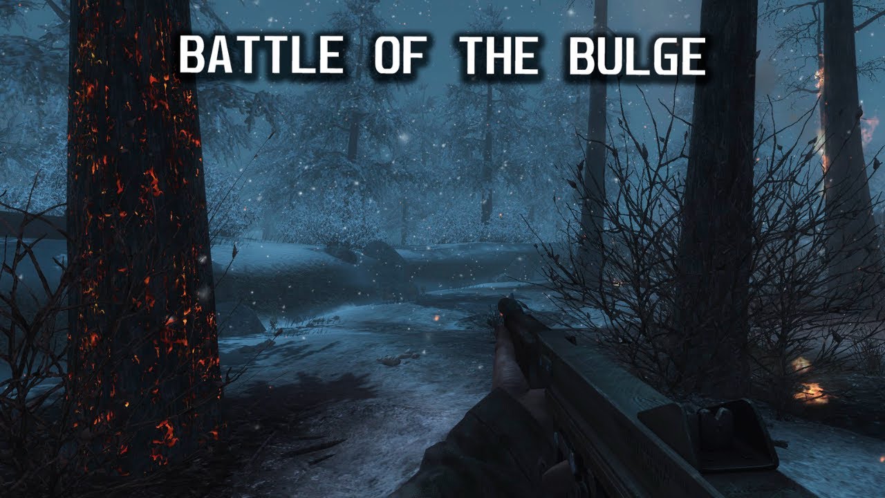 Battle of the Bulge | No HUD Immersion | Call of Duty: World at War Mod