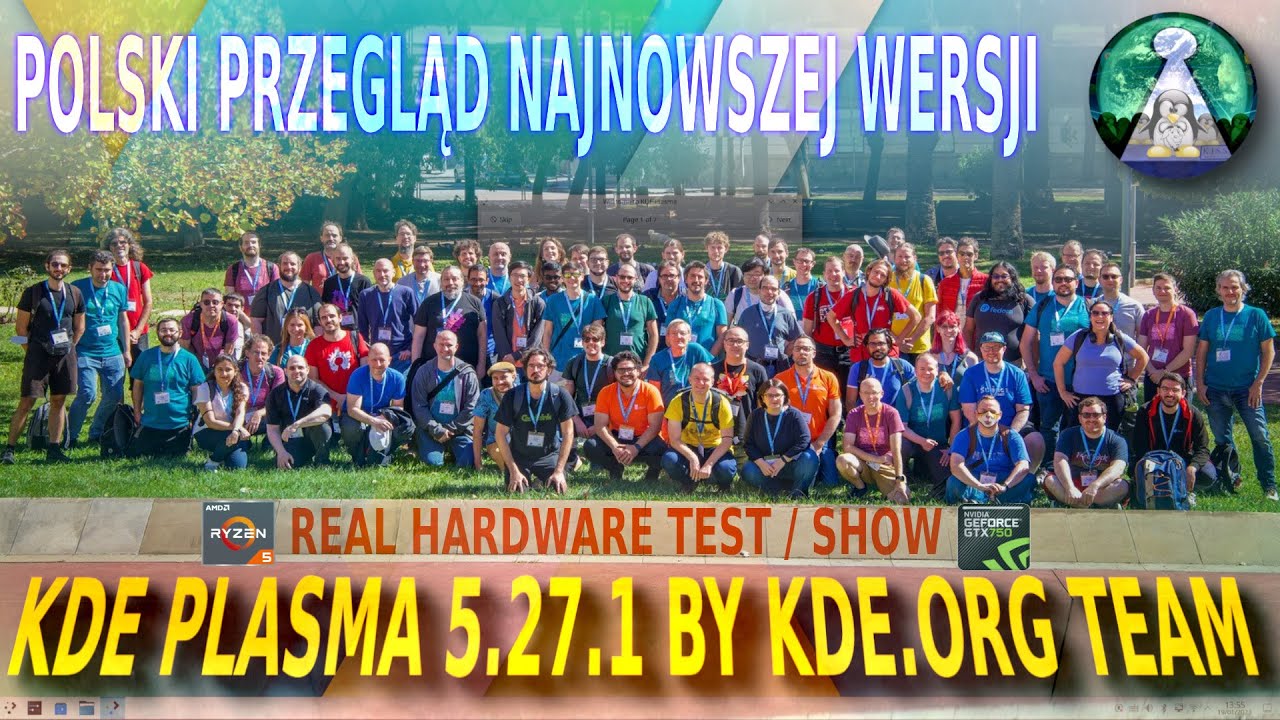 Test KDE PLASMA 5.27.1 Najnowszej i ostatniej wersji na Linux KDE NEON - Real Hardware show Co dalej