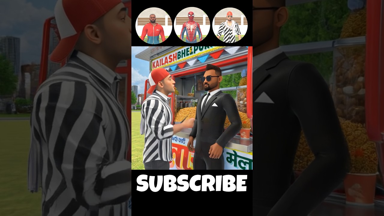 😱 all Character Bhelpuri Shop Challenge - INDIAN THEFT AUTO SIMULATOR 💥 #shorts #gaming #viral