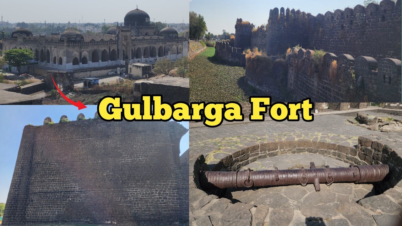 The Oldest And Most Beautiful Mosque GULBARGA Jama Masjid | Gulbarga Fort Karnataka | Qila Masjid