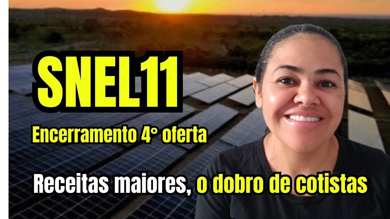 VALE APENA INVESTIR NO SNEL11? NUMEROS CRESCENTES E ALTA RENTABILIDADE. 