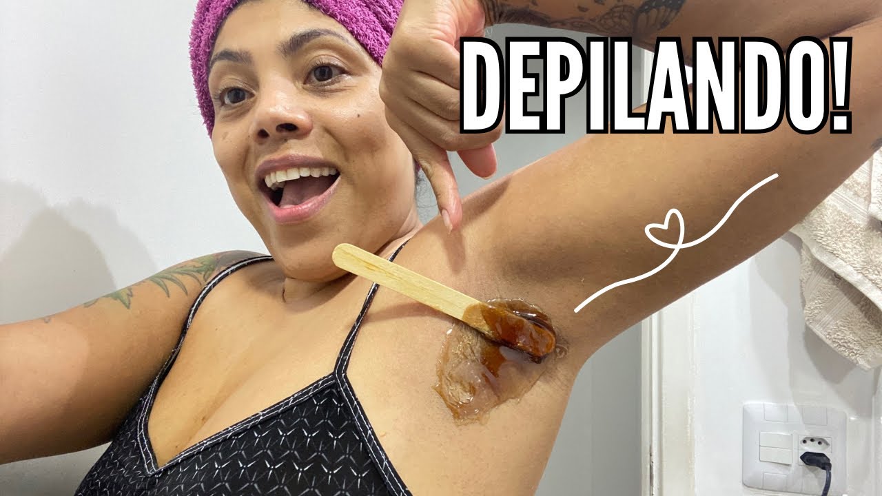 VOLTEI! DEPILANDO AS AXILAS COM CERA QUENTE DEPIL BELLA DARK CHOCOLATE BLUEBERRY - Por Ro Gobetti