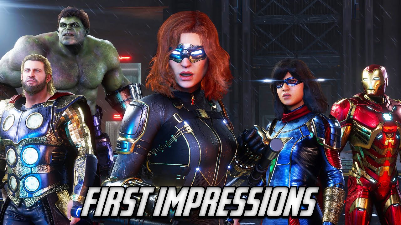 Marvel's Avengers Beta Mission - Golden Gate Bridge & First Impressions (ALL HEROES)