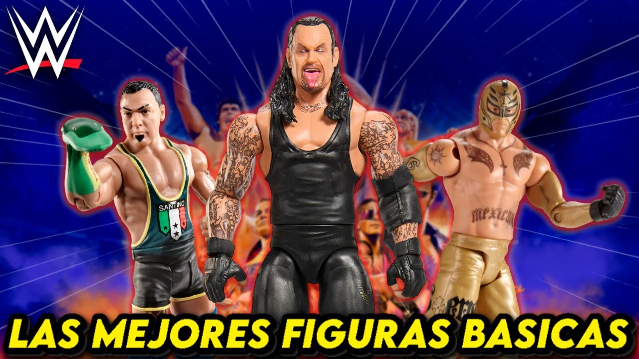 LAS MEJORES FIGURAS BASICAS de la WWE !!!