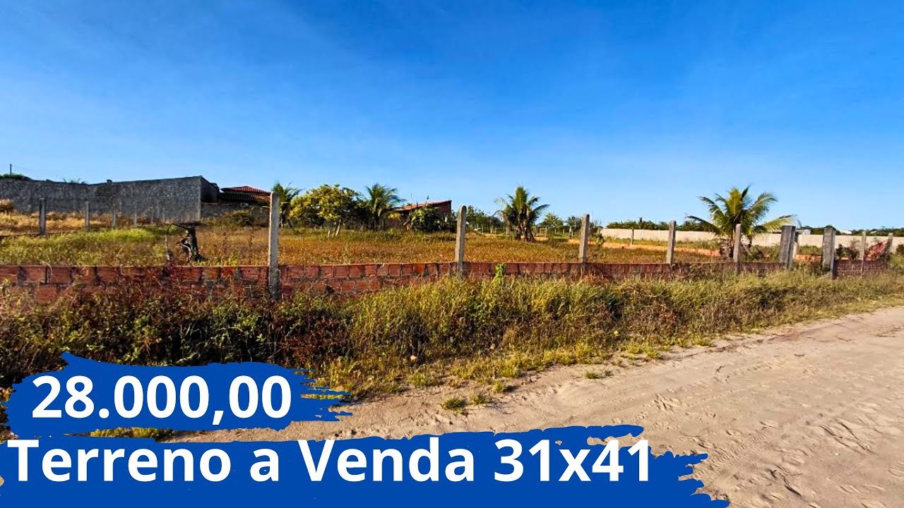 TERRENO NO SÍTIO A VENDA IDEAL PARA SUA CHÁCARA TAMANHO 31x41 NO SÍTIO PALANQUETA #sitio 