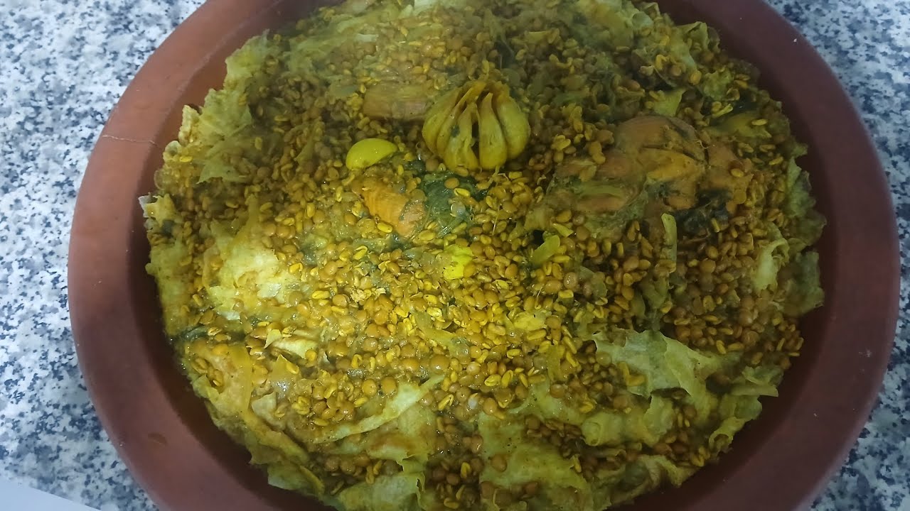 طريقة تحضير مرق الرفسية مغربيه بالدجاج على حق طريقة....
