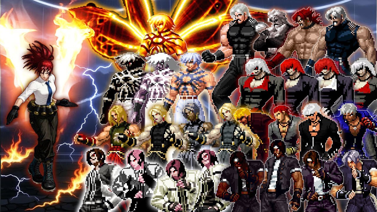 [KOF Mugen] Leona Pre XIII Vs ALL Kof Fighters Team | 1 VS 28