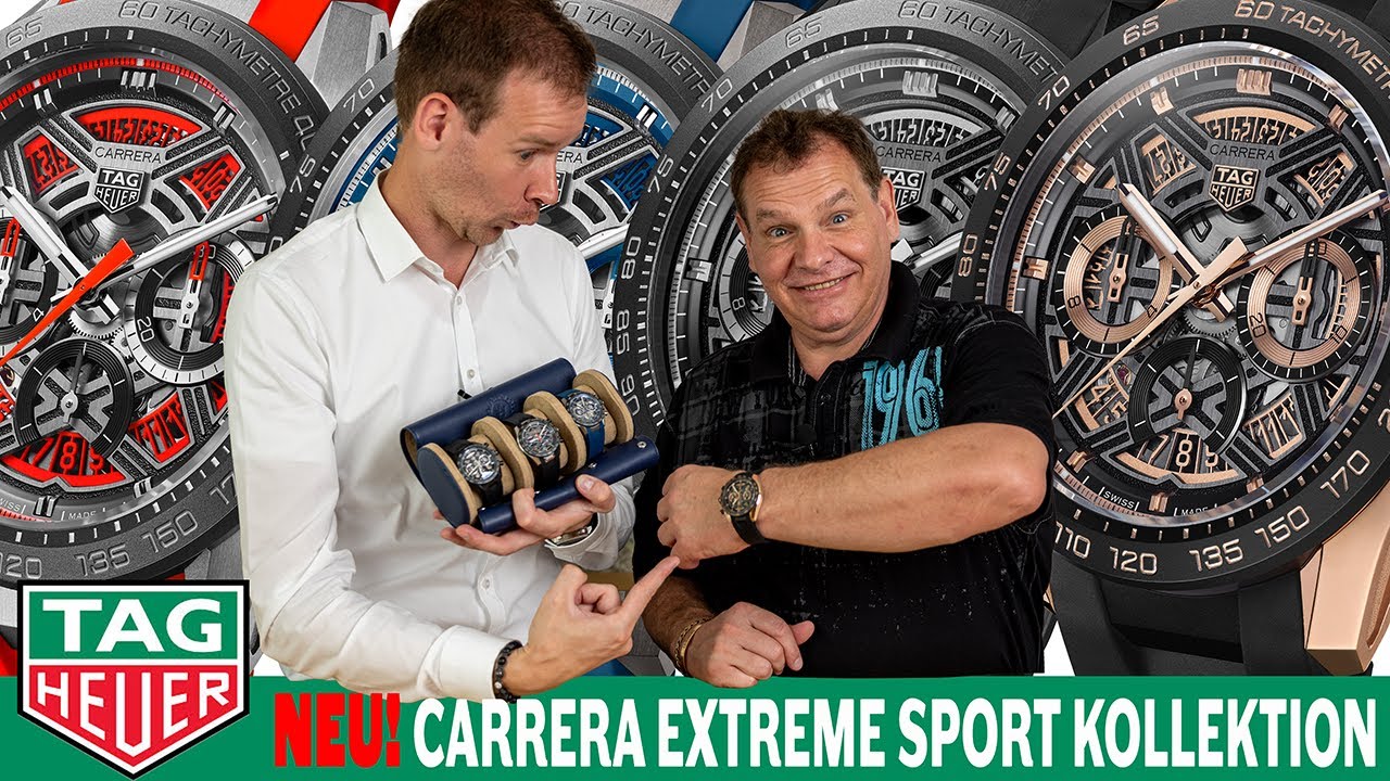 TAG HEUER NEUE Carrera Extrem Sport Kollektion