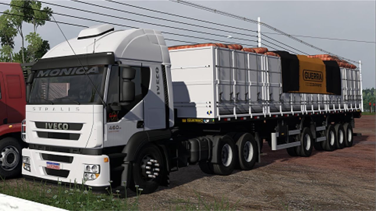 IVECO SAINDO NA MORAL CARREGADO DE CEBOLA