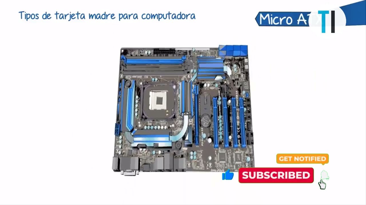 Tipos de tarjeta madre para computadoras