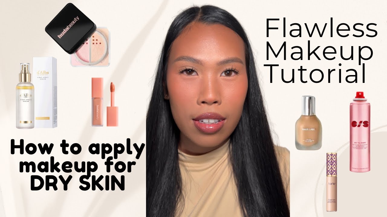 How to do prep your skin for makeup if you have REALLY dry skin | Makeup tutorial for dry skin 