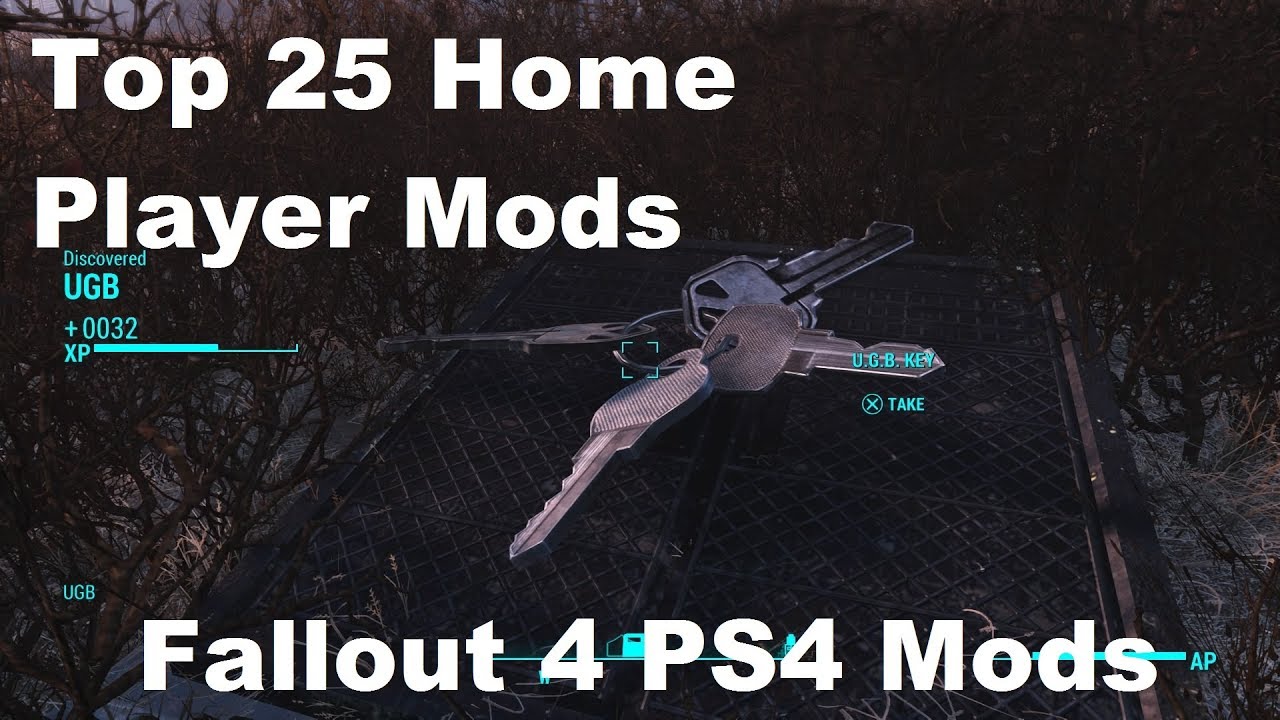 Top 25 Fallout 4 Player Home Mods (PS4)