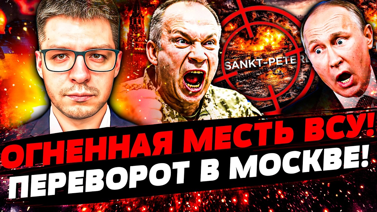💥ДЕМЧЕНКО: СРОЧНО! ПИТЕР В ОГНЕ! ВСУ ВЗЯЛИ ИХ В ОГНЕВОЕ КОЛЬЦО! ТАМ НАСТОЯЩИЙ АД! ПЕРЕВОРОТ В РФ