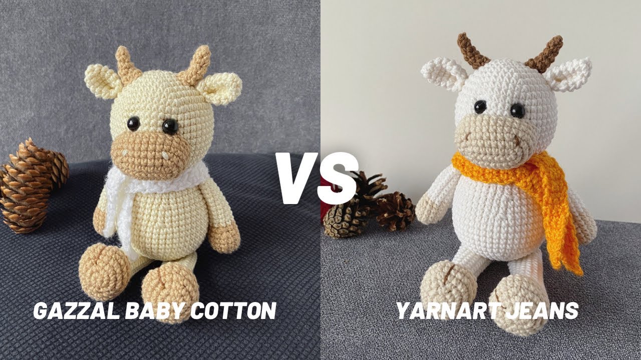 Gazzal Baby cotton vs YarnArt Jeans | Что выбрать? | Плюсы и минусы