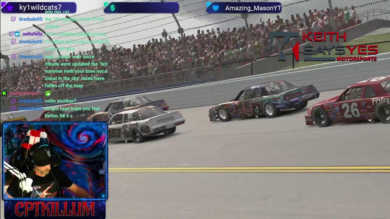 iRacing 5k oval irating 87s DEGA Testing Verticle YT