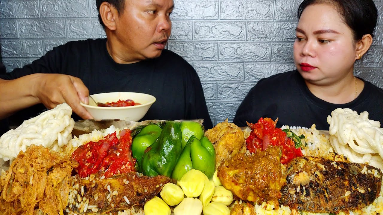 Special NASI PADANG CHALLENGE AA Yoga Mukbang