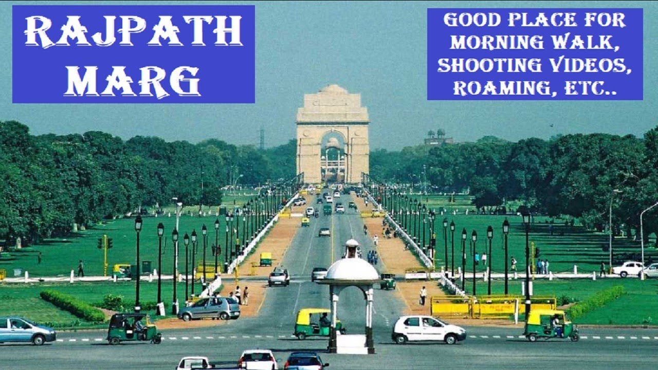 Rajpath Marg Recently Renamed as Kartavya Path by the Government | Historic monuments in New #delhi